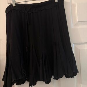 Grace & Lace Black Women's Skort